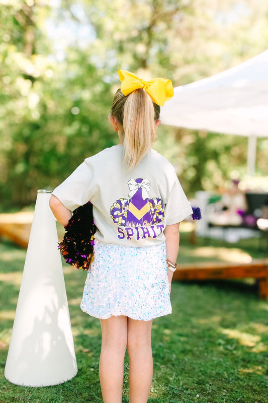 *PREORDER* We've Got Spirit | Purple + Gold | Football Kid’s Tee