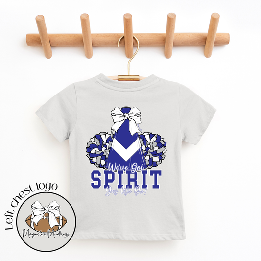 *PREORDER* We've Got Spirit | Royal | Football Kid’s Tee