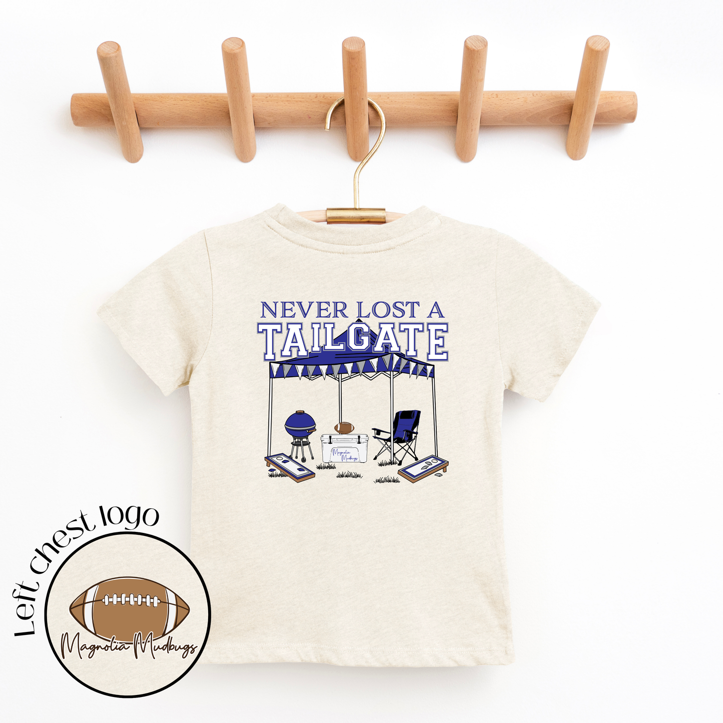 *PREORDER* Tailgate | Royal | Football Kid’s Tee