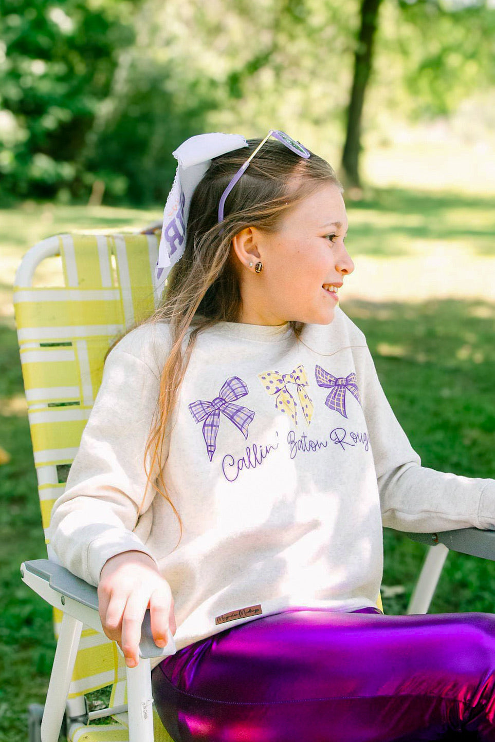 *PREORDER* Callin' Baton Rouge Kid's Crewneck Pullover