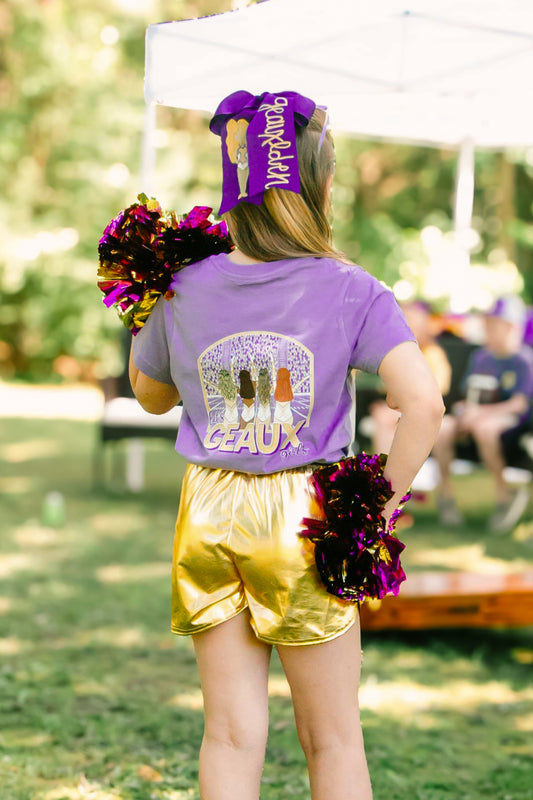 *PREORDER* Let's GEAUX Girls | Football Kid’s Tee