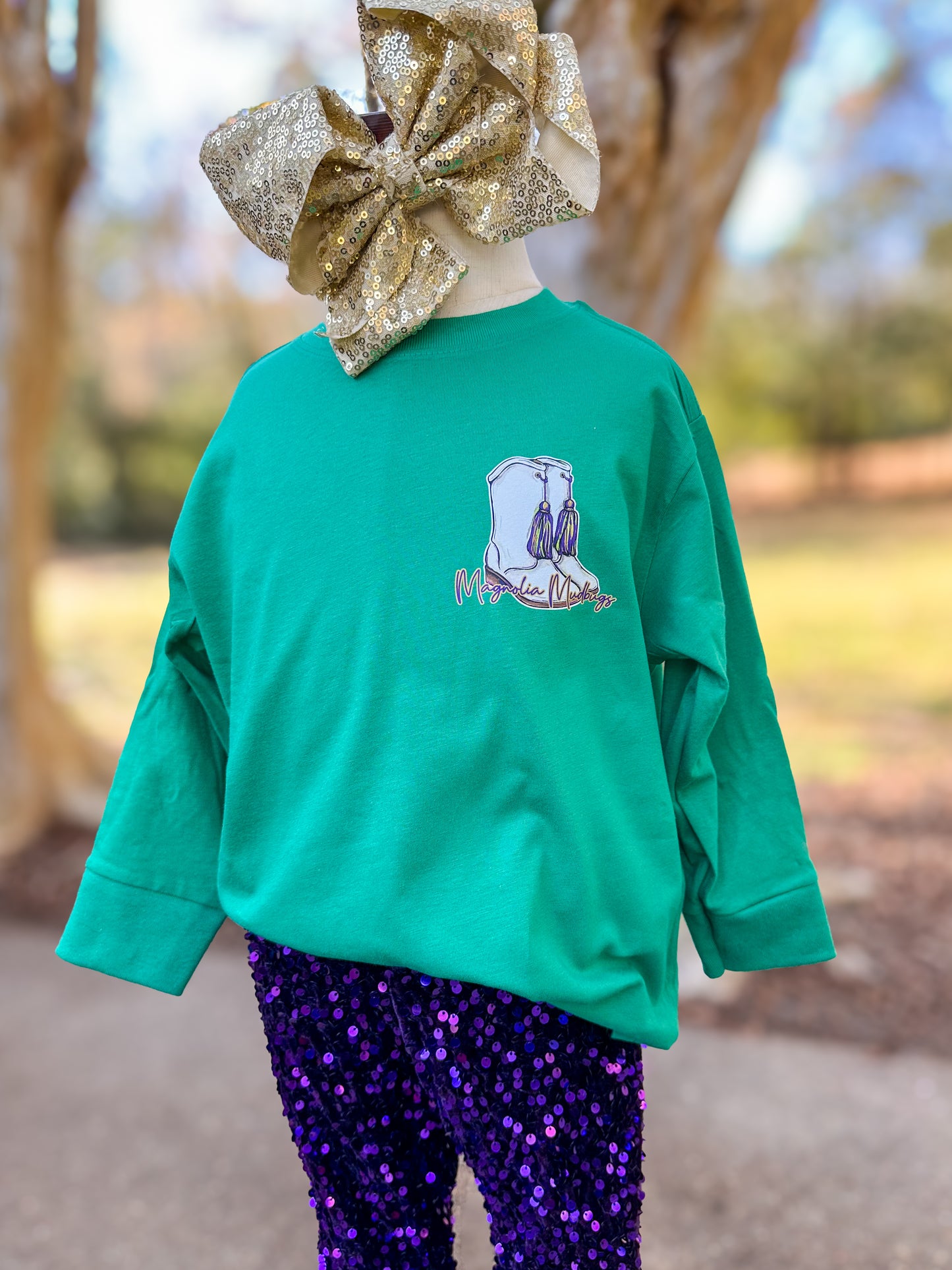 Marching Boots Kid's Tee | Mardi Gras