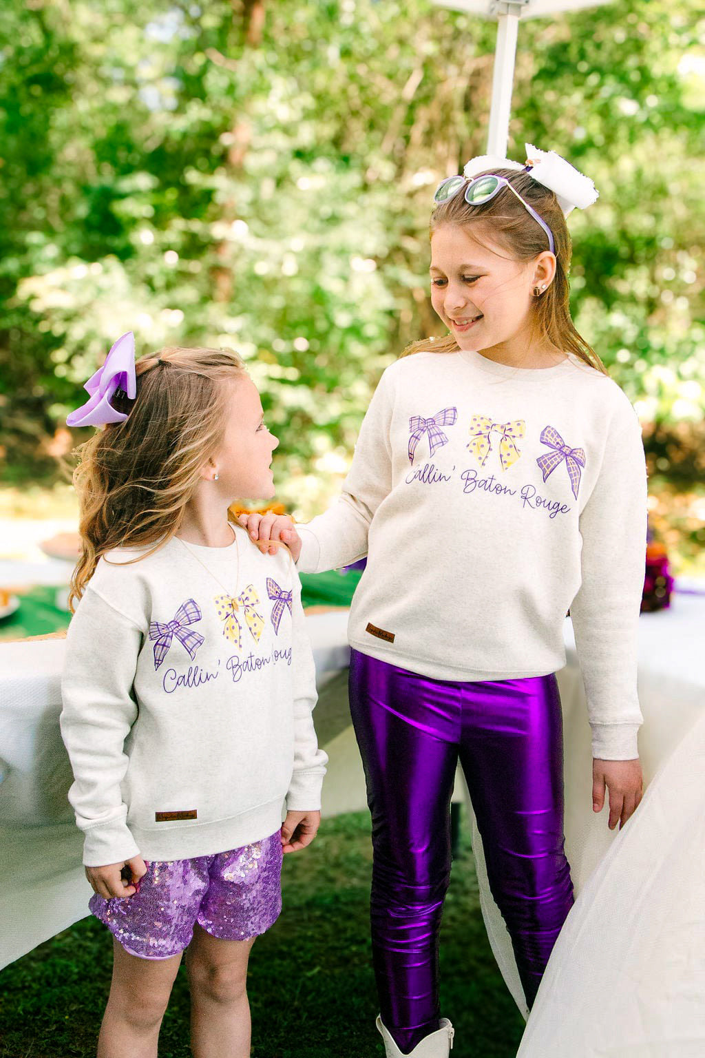 *PREORDER* Callin' Baton Rouge Kid's Crewneck Pullover