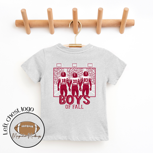 *PREORDER* Boys of Fall | Red | Football Kid’s Tee