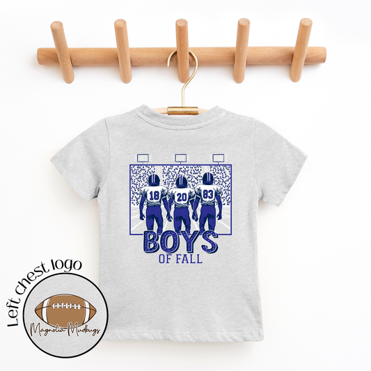 *PREORDER* Boys of Fall | Royal | Football Kid’s Tee