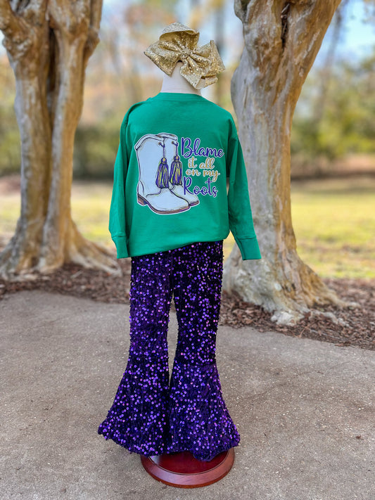 Marching Boots Kid's Tee | Mardi Gras