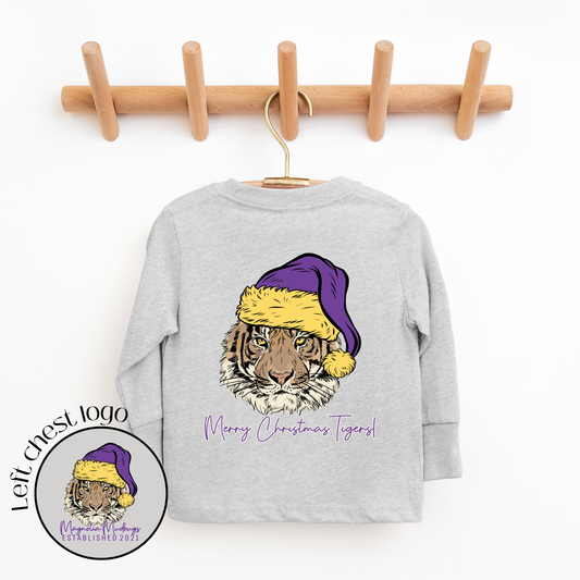 *PREORDER* Christmas Festive Tiger Kid's Tee