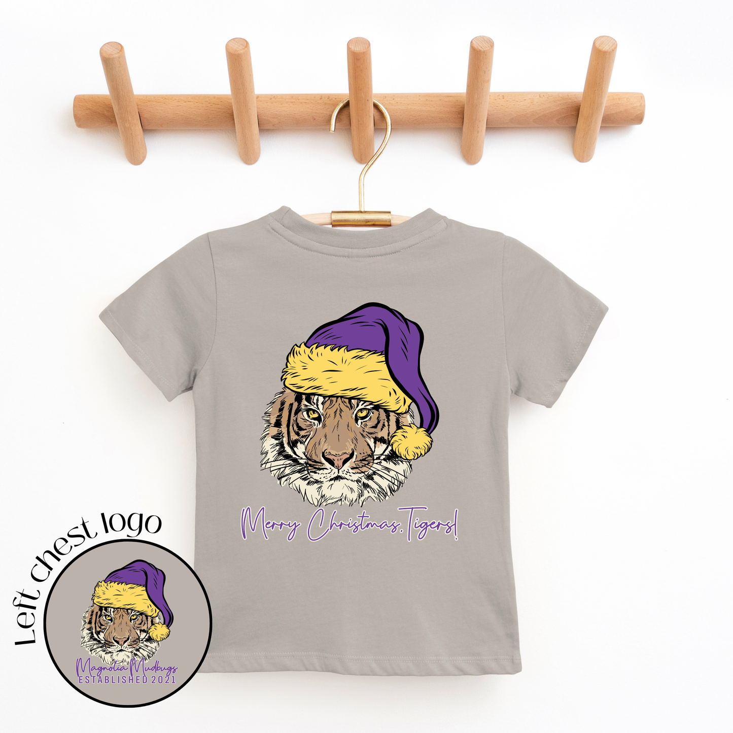 *PREORDER* Christmas Festive Tiger Kid's Tee