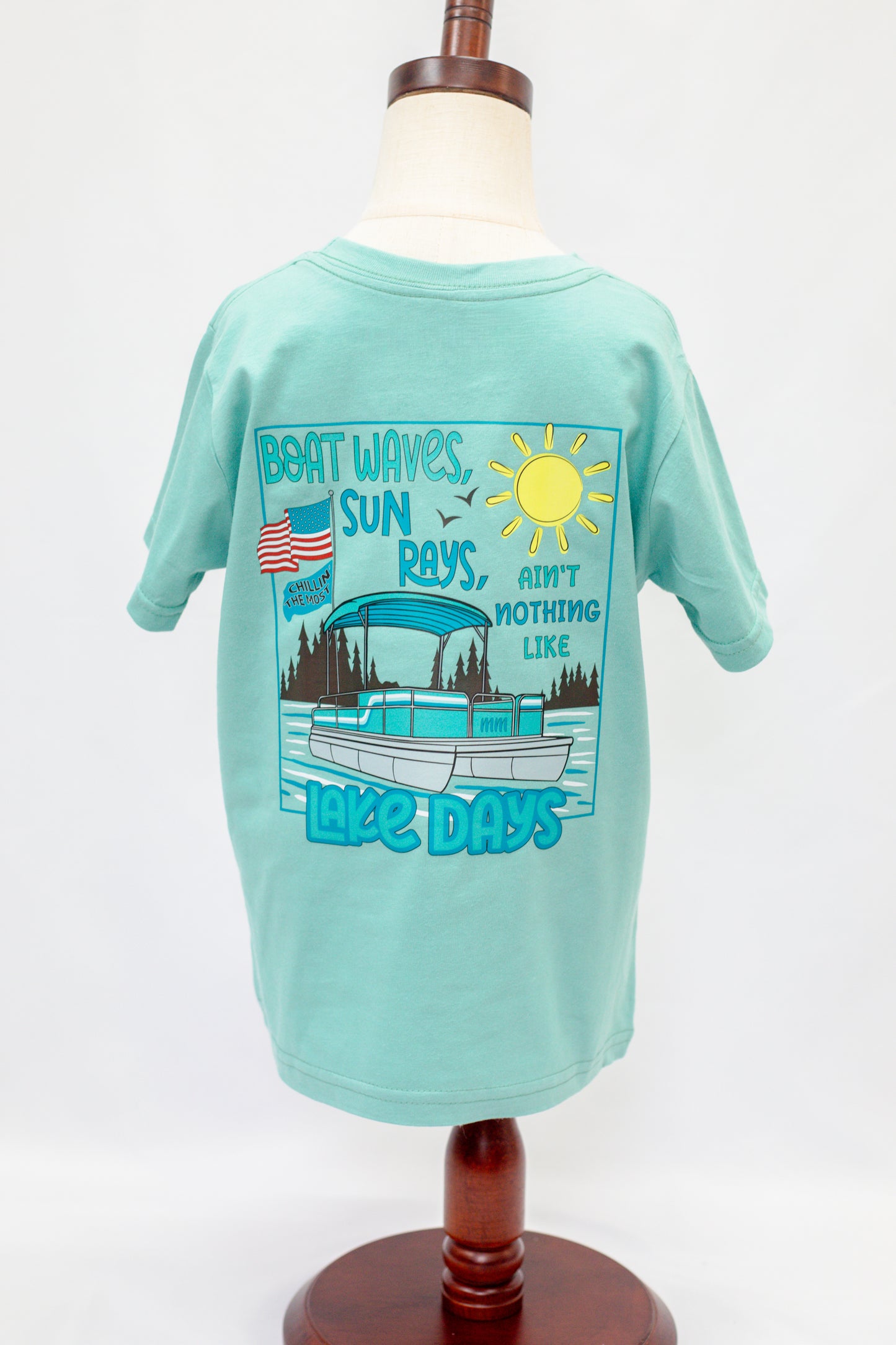 Lake Days Kids' T-Shirt | MINT