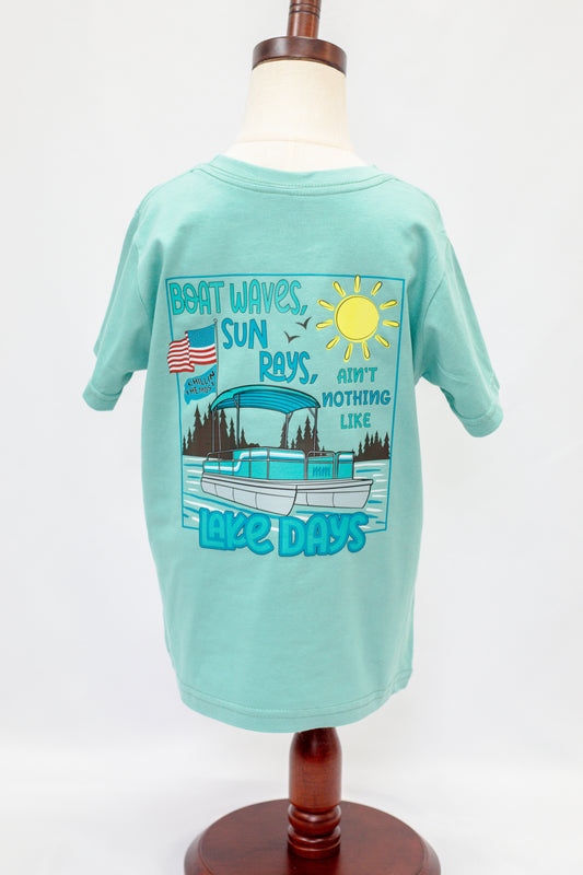 Lake Days Kids' T-Shirt | MINT