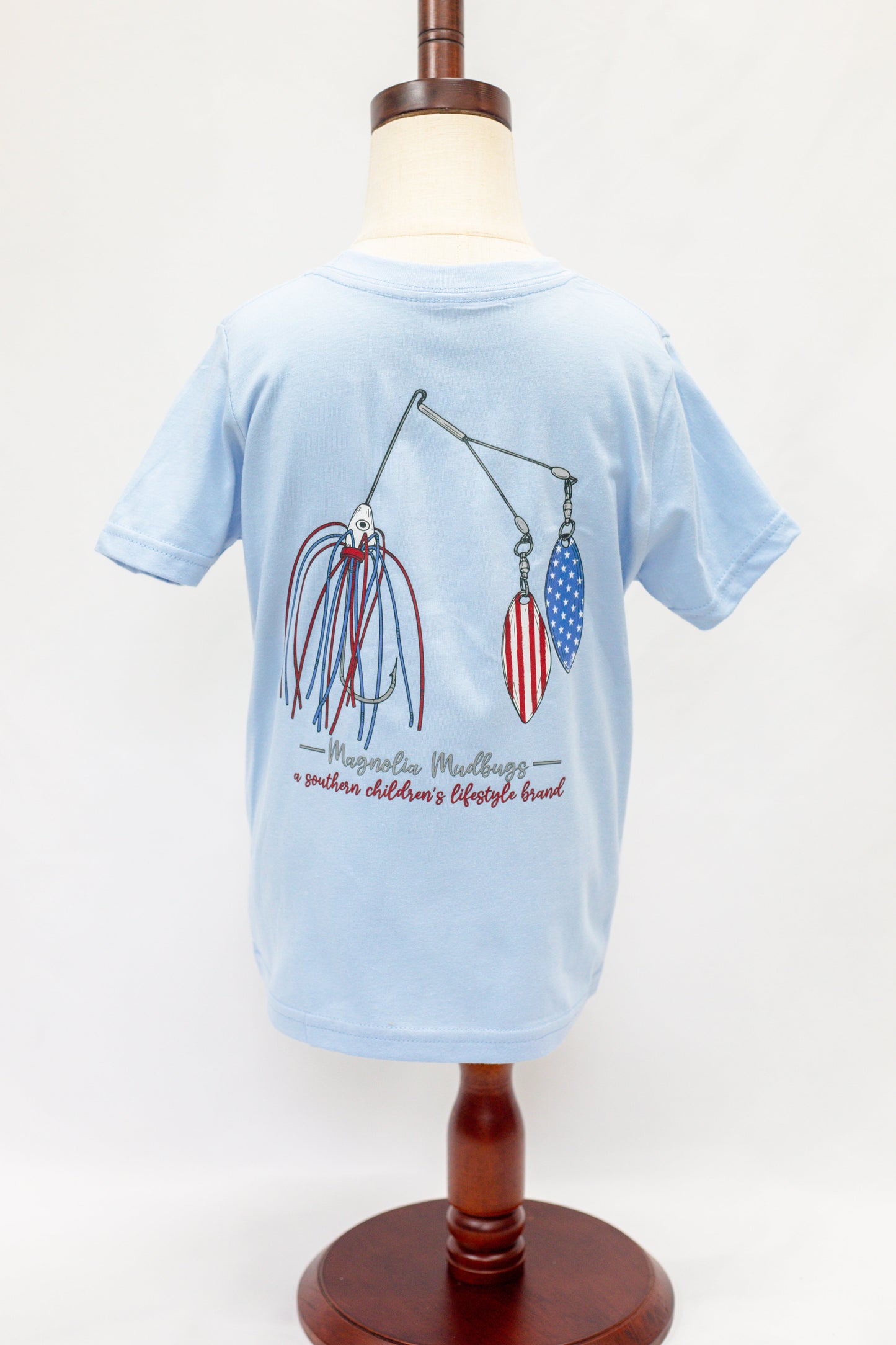 Patriotic Spinner Bait Kids' T-Shirt