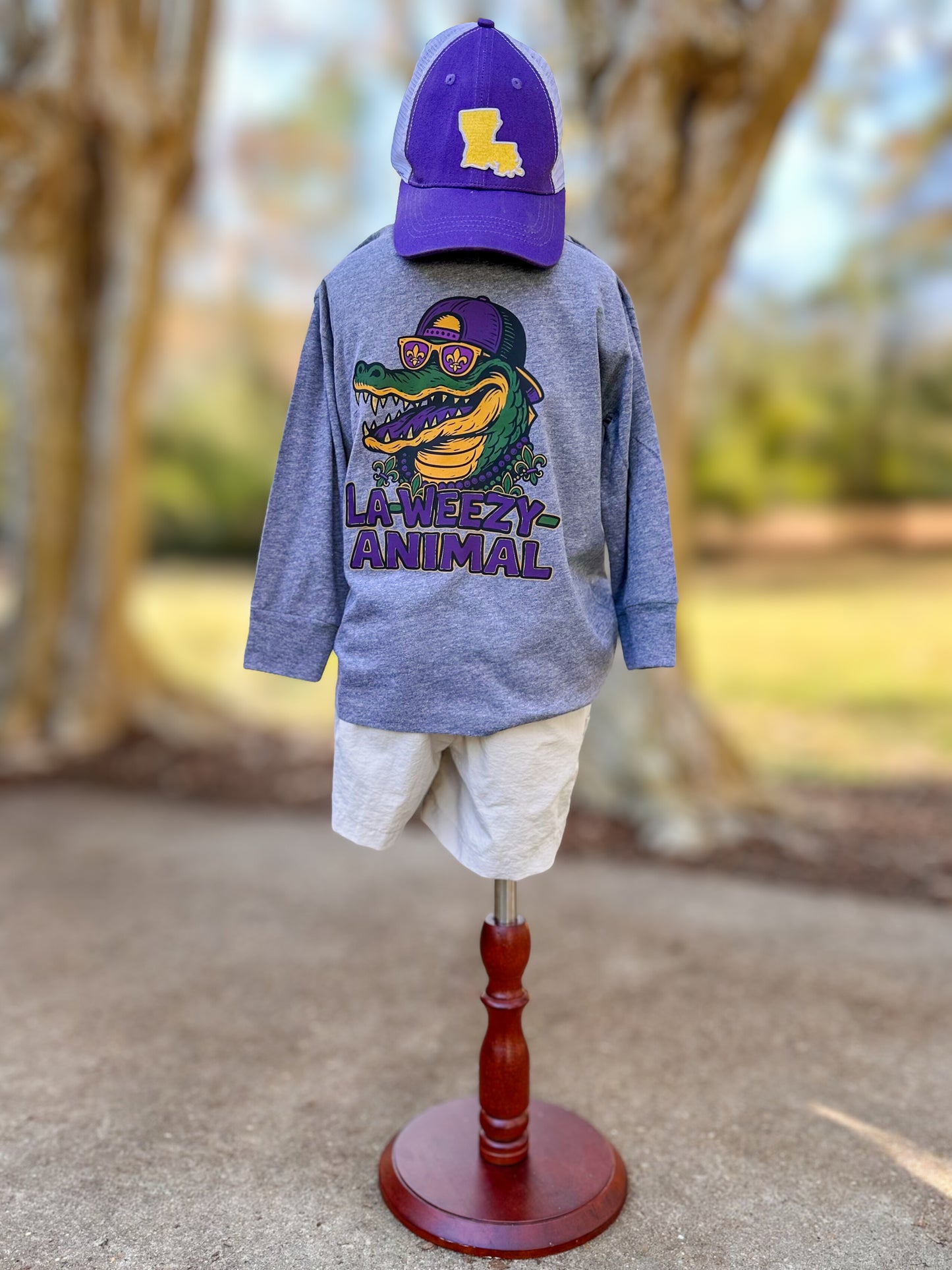 La-Weezy-Animal Kid's T-shirt | Mardi Gras