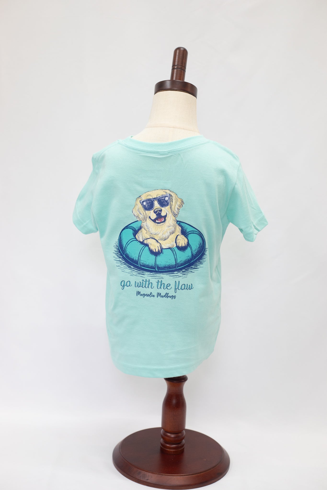 Swimming Puppy Kid's T-Shirt