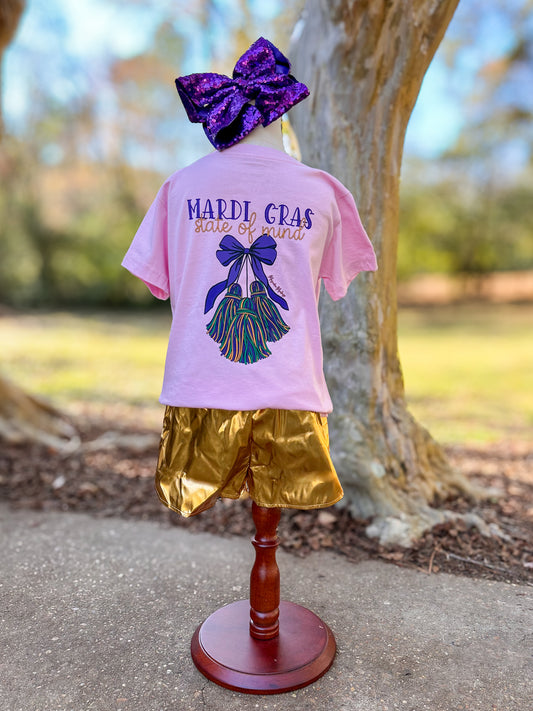 Mardi Gras Tassels Kid's T-Shirt
