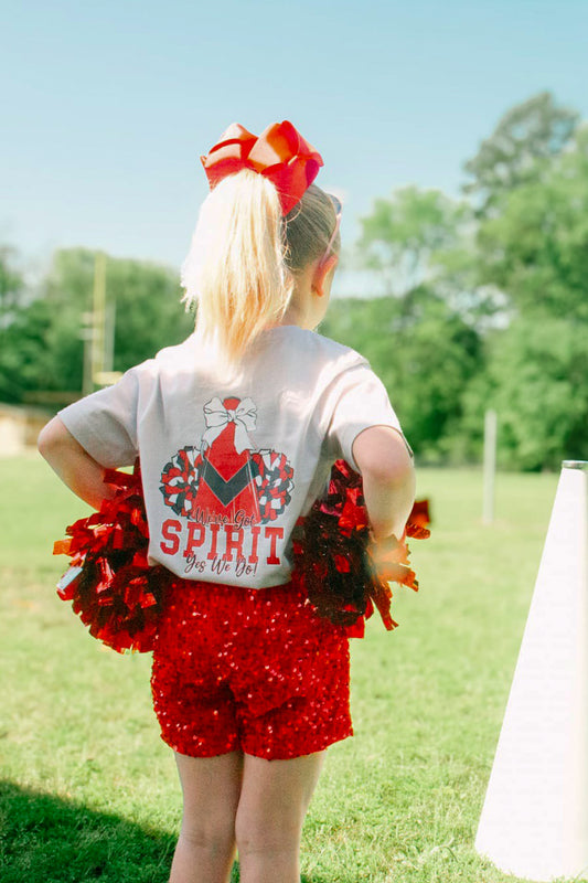 *PREORDER* We've Got Spirit | Red + Black | Football Kid’s Tee