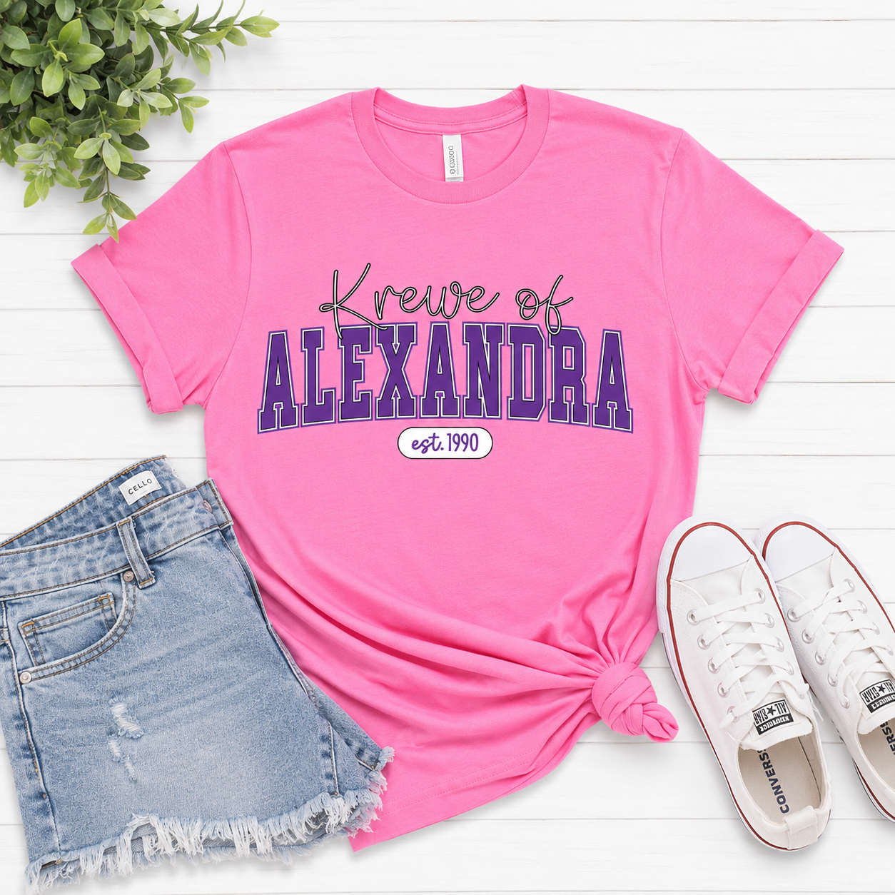 KOA Varsity Style Tee