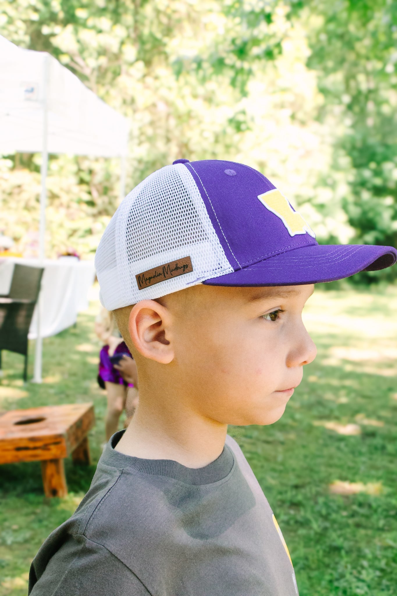 Louisiana Patch Trucker Hat | Youth