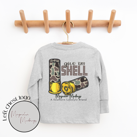 *PREORDER* Give 'Em Shell Kid's Tee