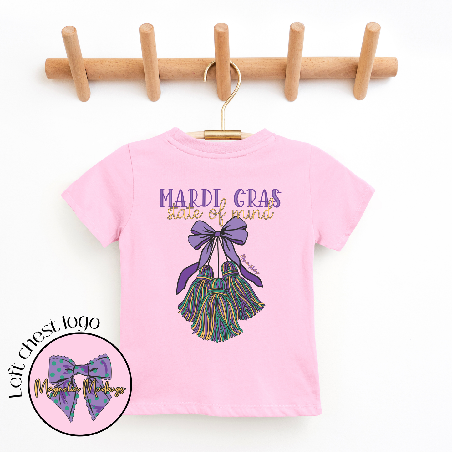 Mardi Gras Tassels Kid's T-Shirt