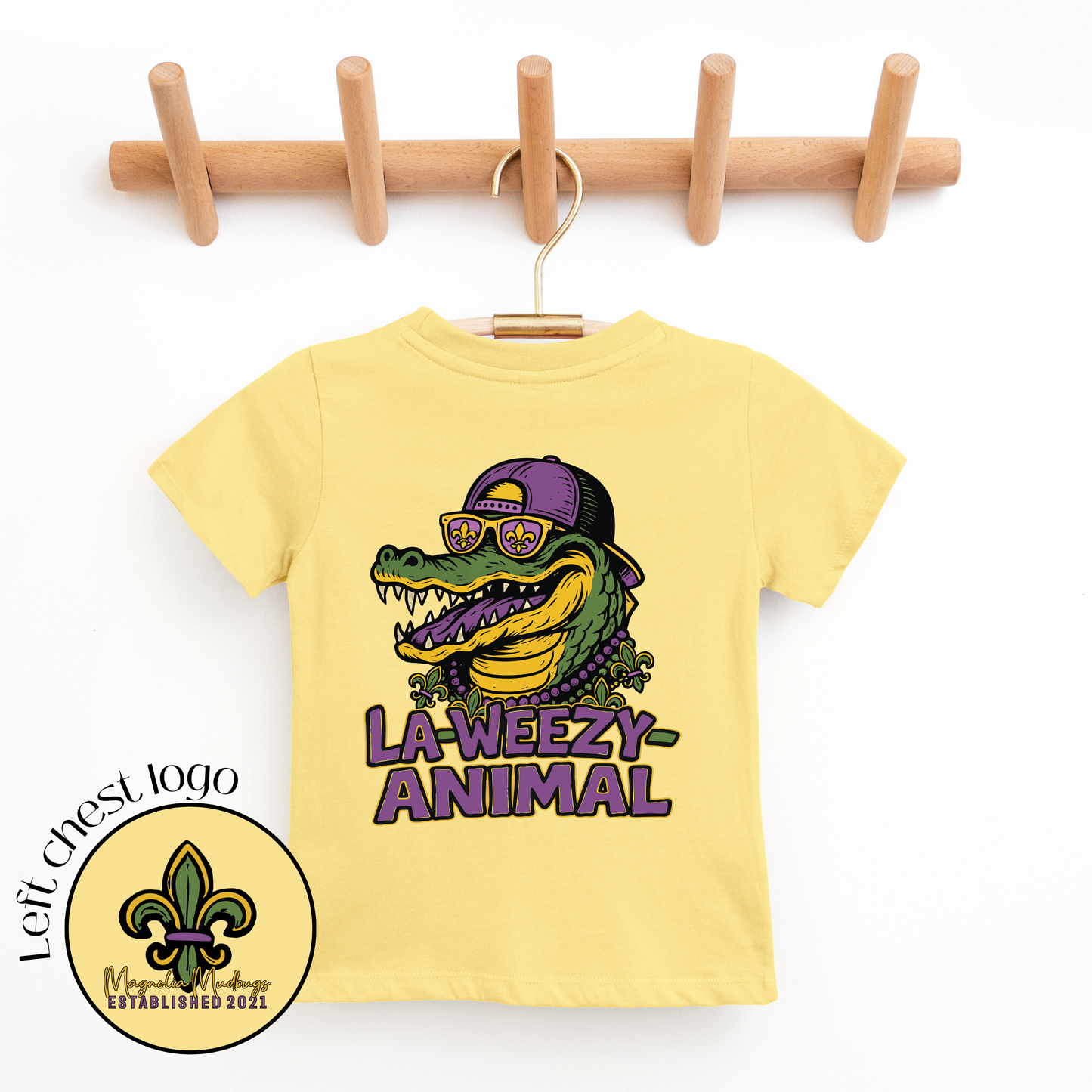 La-Weezy-Animal Kid's T-shirt | Mardi Gras