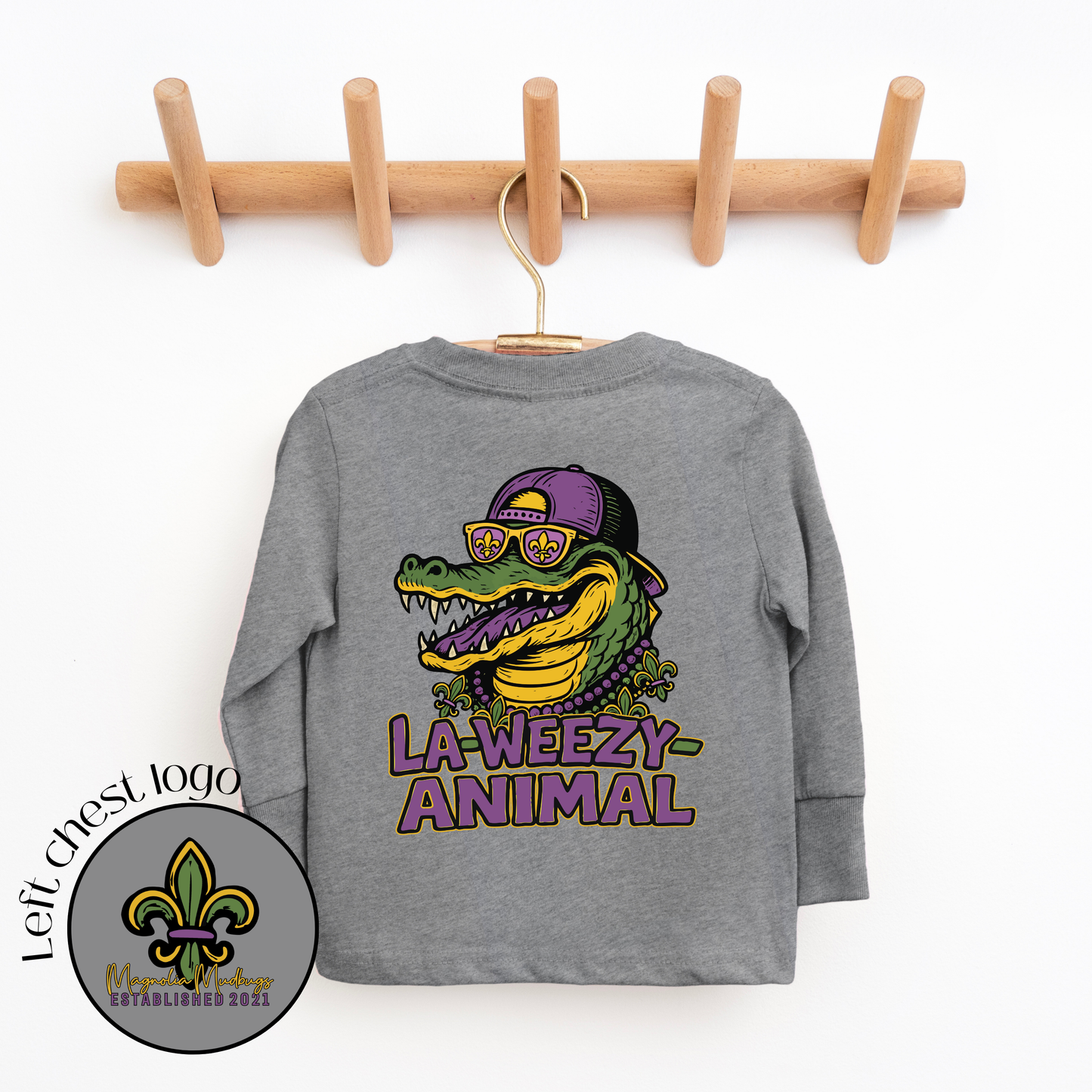 La-Weezy-Animal Kid's T-shirt | Mardi Gras