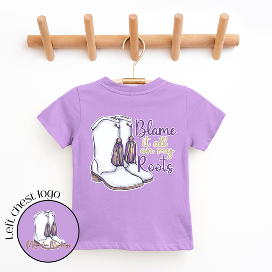 Marching Boots Kid's Tee | Mardi Gras