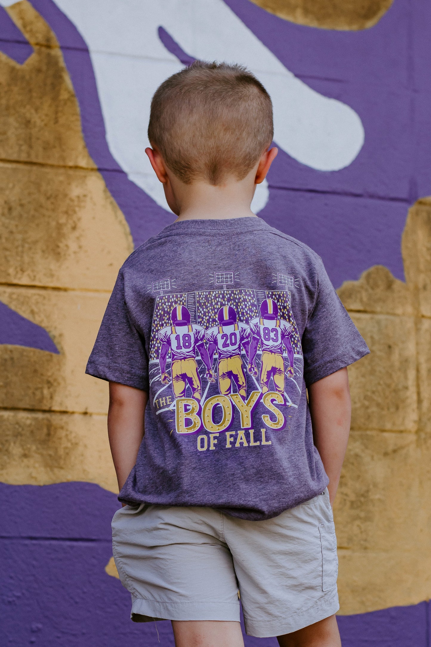 Boys of Fall, Purple/Gold