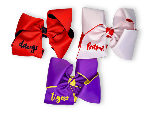 Game Day Team Bows