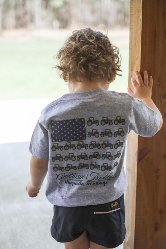American Tradition Tractor Flag